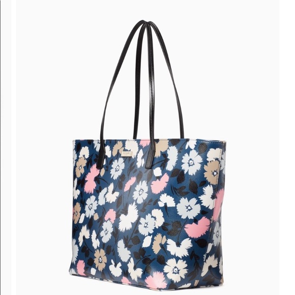 NWT Kate Spade Street Floral Tote - Picture 4 of 4